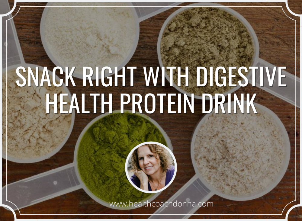 Snack Right with Digestive Health Protein Drink